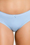 Zivame Anti-Microbial Medium Rise 3/4th Coverage Bikini Panty (Pack of 3) - Multicolor — thumbnail 8